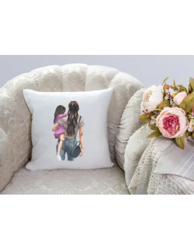 Zestaw PODUSZKA i KUBEK z nadrukiem KGW koło gospodyń wiejskich TWÓJ NAPIS