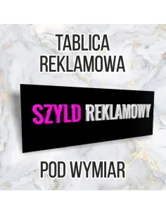 SZYLD REKLAMOWY Tablica REKLAMA 200 cm JAKOŚĆ hit