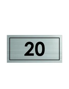 TABLICZKA tablica nierdzewna Z GRAWEREM numer pomieszczenia na drzwi