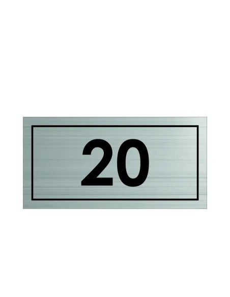 TABLICZKA tablica nierdzewna Z GRAWEREM numer pomieszczenia na drzwi