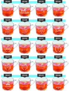 Szklanka do herbaty z grawerem na prezent