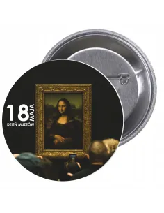 Przypinki buttony DZIEŃ MUZEÓW  znaczki badziki z grafiką