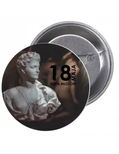 Przypinki buttony DZIEŃ MUZEÓW  znaczki badziki z grafiką