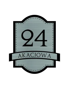 TABLICZKA TABLICA GRAWEROWANA ADRESOWA laminat grawerski numer domu