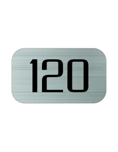 TABLICZKA TABLICA nierdzewna GRAWEROWANA laminat grawerski numer na drzwi