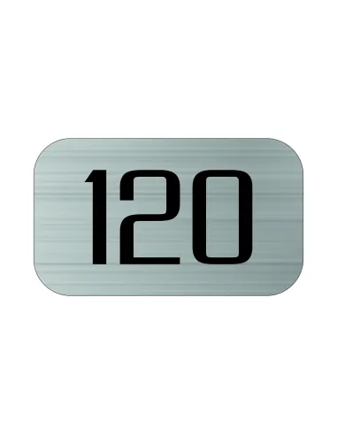 TABLICZKA TABLICA nierdzewna GRAWEROWANA laminat grawerski numer na drzwi