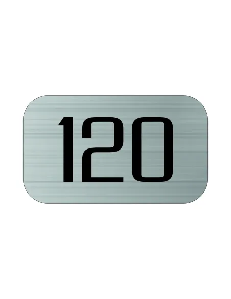 TABLICZKA TABLICA nierdzewna GRAWEROWANA laminat grawerski numer na drzwi