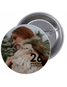 Przypinki buttony DZIEŃ KRÓLIKA  znaczki badziki z grafiką