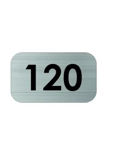 TABLICZKA TABLICA nierdzewna GRAWEROWANA numer numerek na drzwi