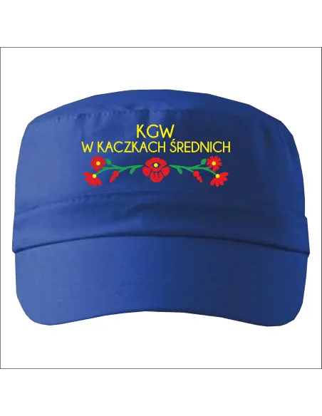 CZAPKA LETNIA LATINO Z DASZKIEM LOGO HAFT KGW koło gospodyń wiejskich SUPERCENA