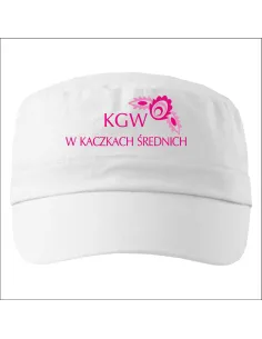 CZAPKA LETNIA LATINO Z DASZKIEM z logo dowolnym HAFTEM KGW koło gospodyń wiejskich SUPERCENA