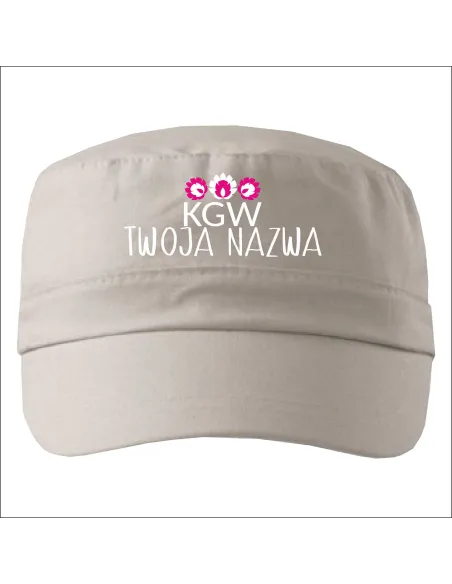 CZAPKA LETNIA LATINO Z DASZKIEM z twoim logo dowolnym HAFTEM KGW koło gospodyń wiejskich SUPERCENA