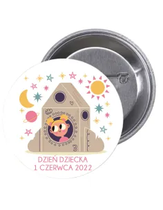 Przypinki buttony DZIEŃ DZIECKA  znaczki badziki z grafiką