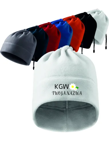 CZAPKA/KOMIN Z DOWOLNYM HAFTEM koło gospodyń wiejskich + twoja nazwa miejscowości KGW