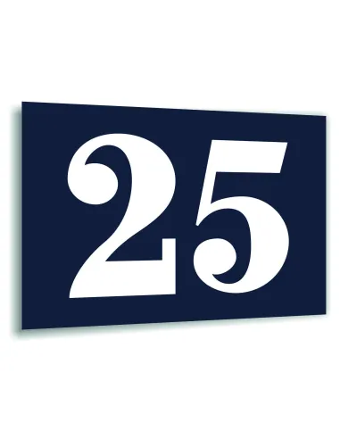 Tabliczka Tablica ADRESOWA Numer domu 40 x 30 cyfry ulica dibond antacyt