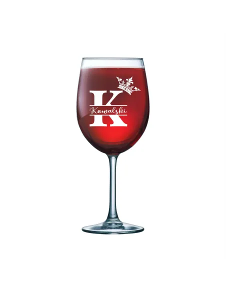 Kieliszek do wina grawer PREZENT dla męża niego