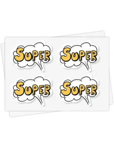 Naklejki ETYKIETY REKLAMOWE DOWOLNY KSZTAŁT nadruk z LOGO 4,5 cm 162 szt