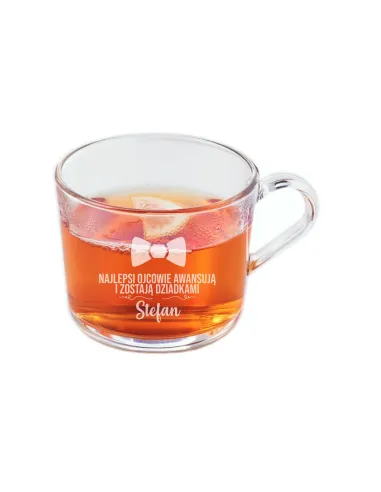 Szklanka z grawerem PREZENT dla Babci Dziadka