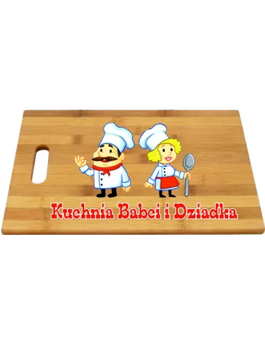Deska do krojenia na Dzień Babci i Dziadk TANIO!!!