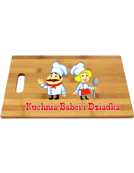 Deska do krojenia na Dzień Babci i Dziadk TANIO!!!