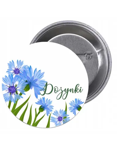 Przypinki buttony DOŻYNKI  znaczki badziki z grafiką