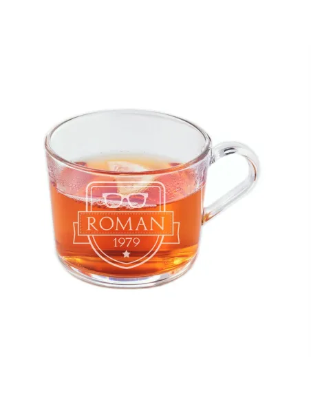 Szklanka z grawerem PREZENT dla męża chłopaka