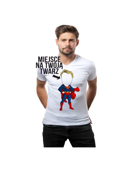 Koszulka z Twoim zdjęciem superman
