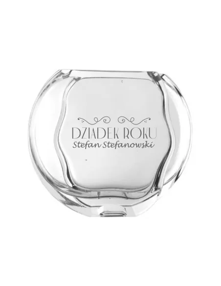 Wazon z grawer PREZENT dla dziadka Dzień Dziadka