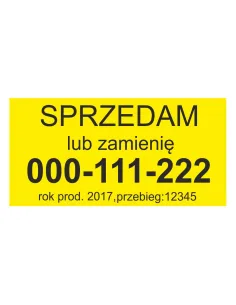 Sprzedam zamienię magnes na samochód auto 2szt.