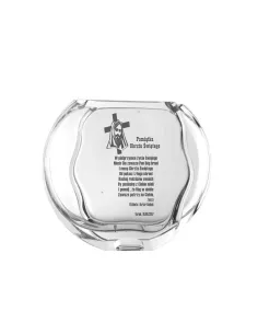 Wazon z grawerem PREZENT pamiątka Chrztu Świętego