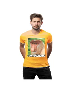 Koszulka z nadrukiem Janusz i cyk dwójeczka