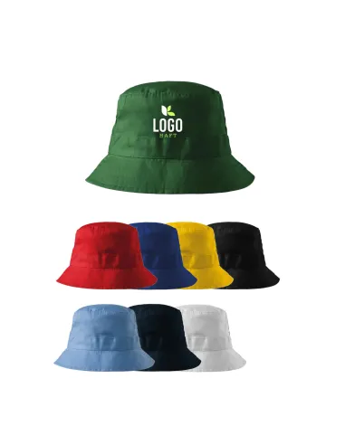 KAPELUSIK Z WŁASNYM HAFTEM NADRUKIEM LOGO Reklamą