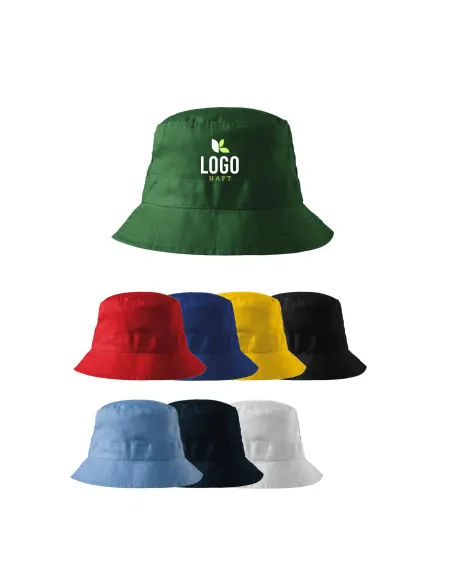 KAPELUSIK Z WŁASNYM HAFTEM NADRUKIEM LOGO Reklamą