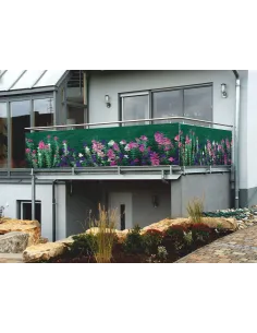 Osłona balkonowa KWATY duzo wzorów POD WYMIAR hit!