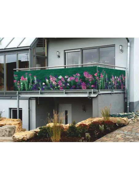 Osłona balkonowa KWATY duzo wzorów POD WYMIAR hit!