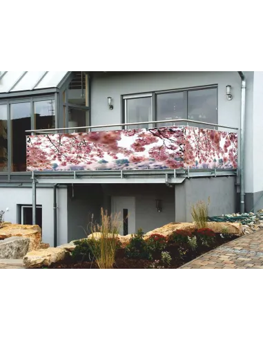 Osłona balkonowa NA WYMIAR dekoracja balkonu TANIO