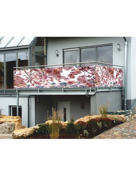 Osłona balkonowa NA WYMIAR dekoracja balkonu TANIO