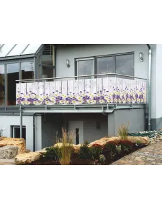 OSŁONA BALKONOWA na balkon siatkę kwiaty SURFINIE