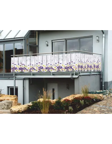 OSŁONA BALKONOWA na balkon siatkę kwiaty SURFINIE