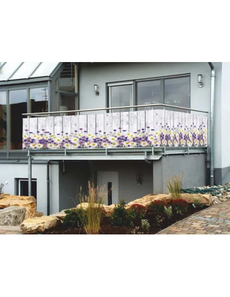 OSŁONA BALKONOWA na balkon siatkę kwiaty SURFINIE