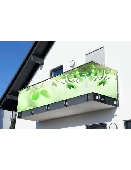 OSŁONA Balkonowa na balkon SURFINIE siatkę kwiaty