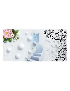 OSŁONA BALKONOWA na balkon kwiaty kule schody