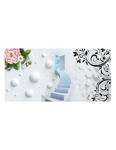 OSŁONA BALKONOWA na balkon kwiaty kule schody