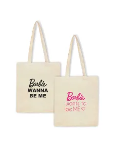 Torba z nadrukiem PREZENT BARBIE WANNA BE ME
