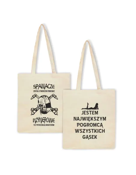 Torba z nadrukiem PREZENT SPAWACZE INŻYNIEROWIE