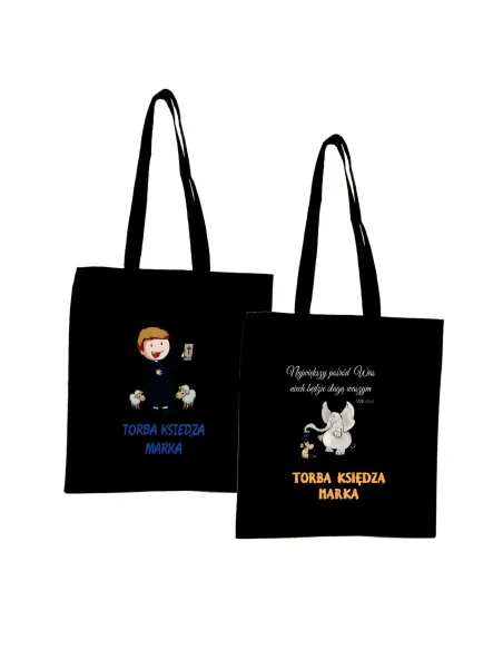 Torba z imieniem napis PREZENT dla KSIĘDZA proboszcza wikarego