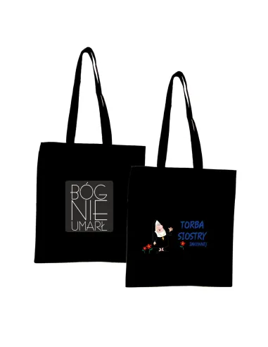 Torba z nadrukiem napis PREZENT BÓG NIE UMARŁ