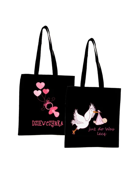 Eko Torba z nadrukiem PREZENT JUŻ DO WAS LECĘ