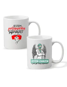 Kubek z nadrukiem PREZENT dla PIELĘGNIARKI Lekarza