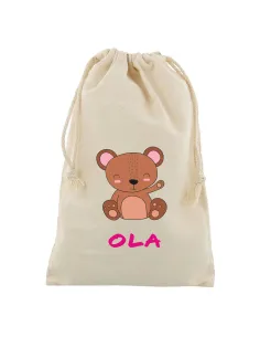 Worek z nadrukiem miś imię